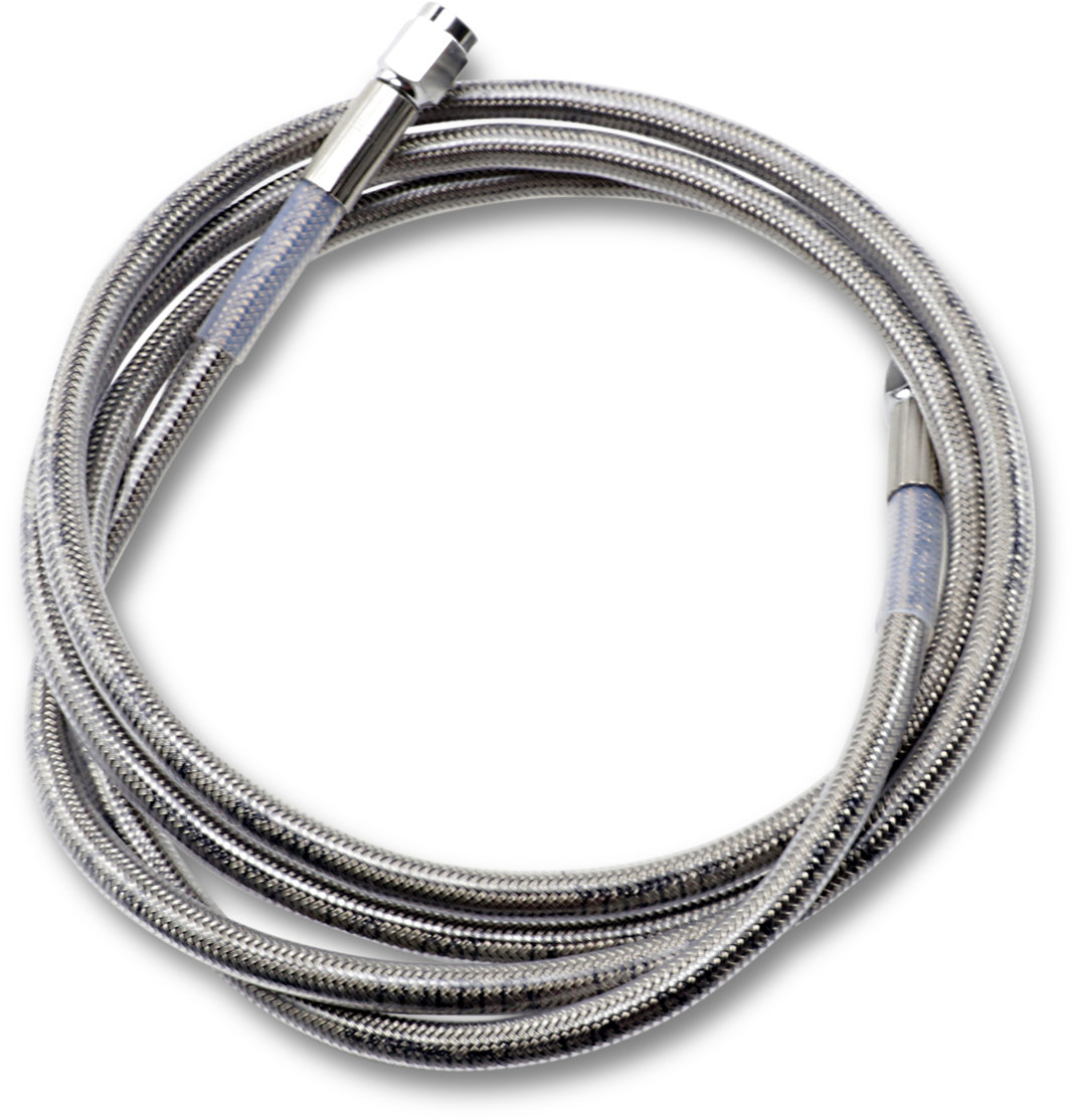 DRAG SPECIALTIES Universal Brake Line - Clear - 70" 870