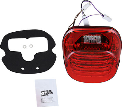 CUSTOM DYNAMICS Taillight/Turn Signal - Top Window - Red Lens PB-TL-INT-TW-R