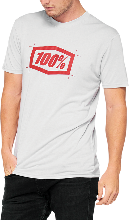 100% Cropped Tech T-Shirt - Vapor - Large 35026-404-12