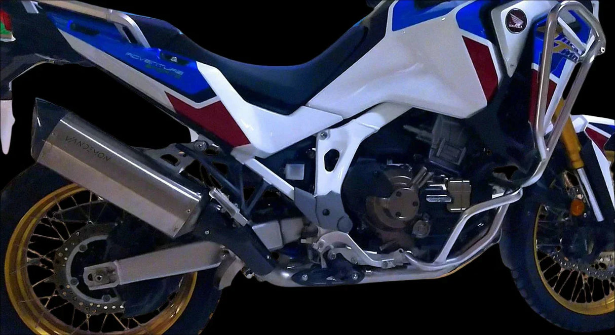 Vandemo  Honda Africa Twin CRF1100L Adventure Titanium Exhaust System HONAFT1100TIEXHA VA-14