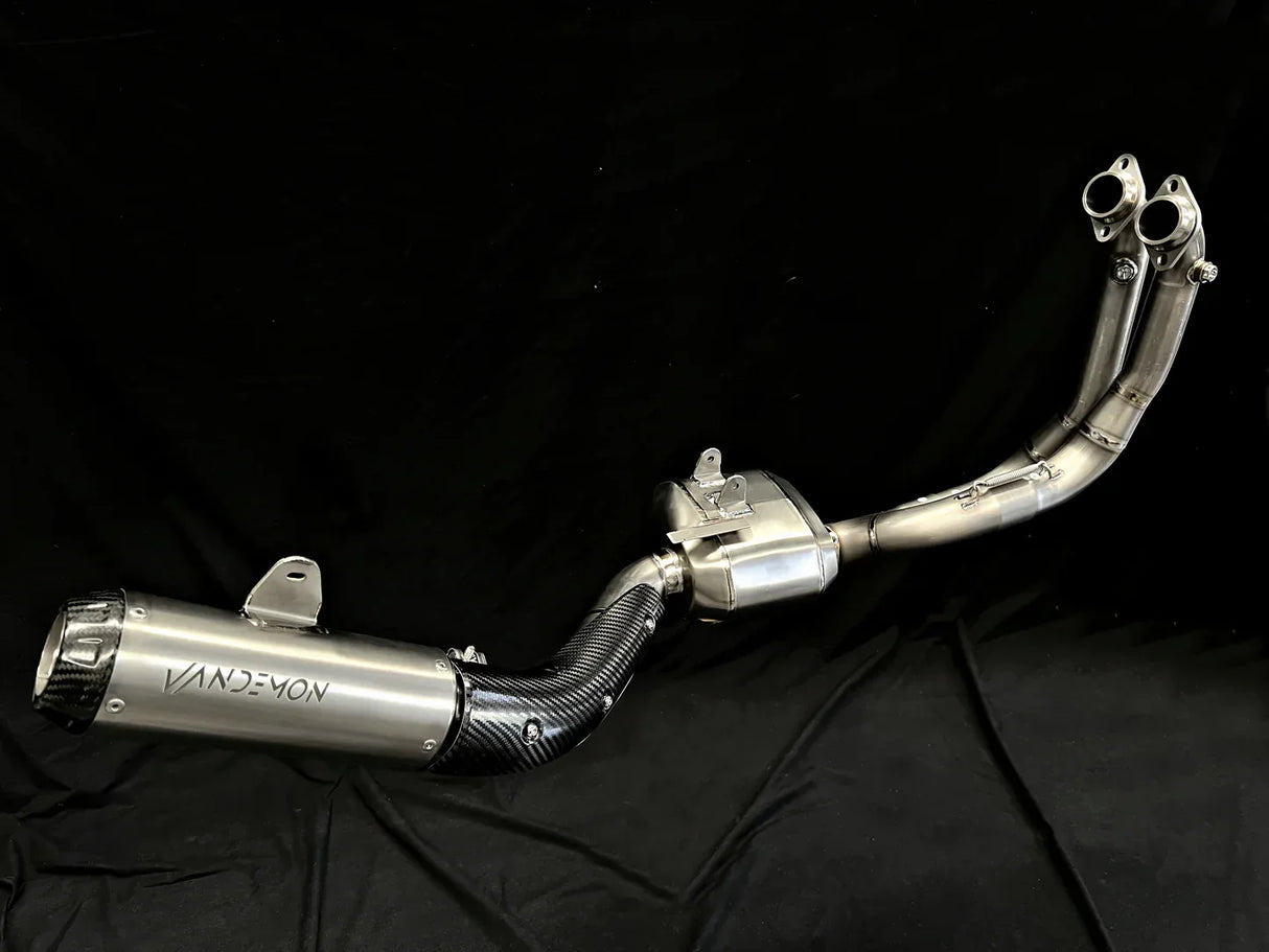 Vandemon Aprilia RS 660 & Tuono 660 Full Titanium Exhaust System 2021-2024  APRS660TITANEXA VA-92