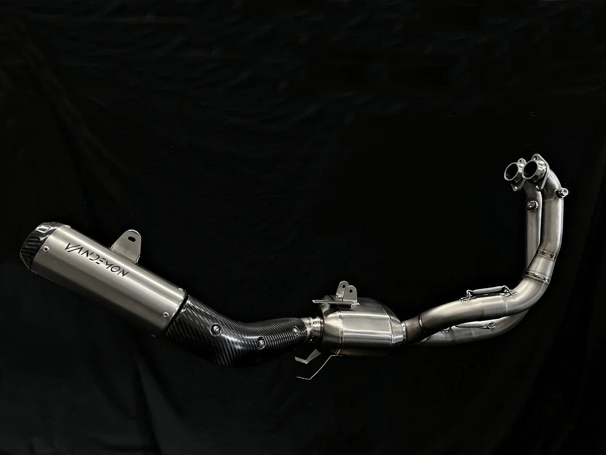 Vandemon Aprilia RS 660 & Tuono 660 Full Titanium Exhaust System 2021-2024  APRS660TITANEXA VA-92