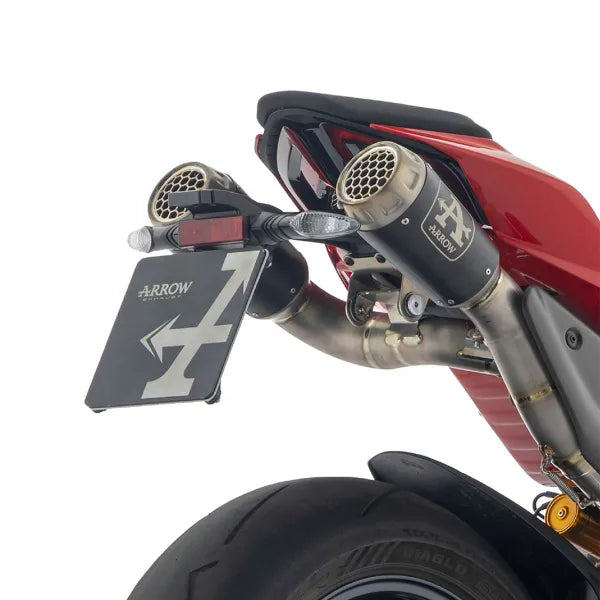 IN STOCK 71253CP Arrow Exhaust full system Ducati Panigale V4 2025 Full High Pro-Race Titanium Black Racing