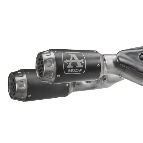 IN STOCK 71253CP Arrow Exhaust full system Ducati Panigale V4 2025 Full High Pro-Race Titanium Black Racing