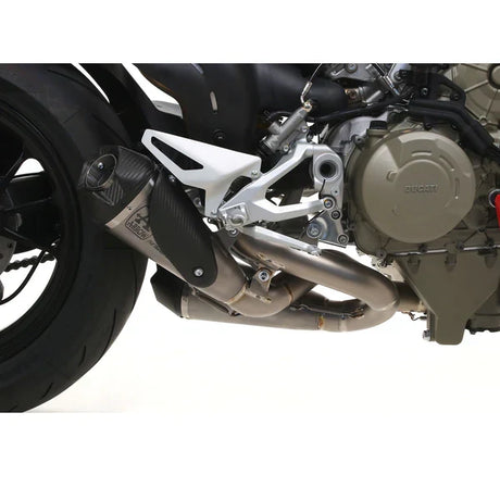 Arrow Ducati Panigale /Streetfighter V4 V4S  18-24 Racing Double Works Titanium Silencers + 1:1 Titanium Link Pipe 71162pk