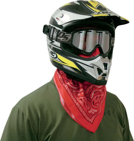 ATV-TEK Bandana Dust Mask - Red BDMRED