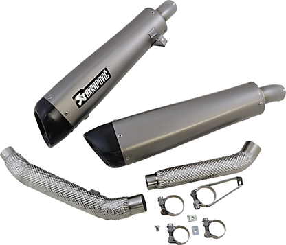 AKRAPOVIC Titanium Mufflers S-T12SO3-HCQT Scrambler 1200 XC/XE  2019-2020  1811-3943