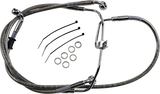 DRAG SPECIALTIES Línea de freno - +6" - Acero inoxidable - FXDF '08-'17 660325-6