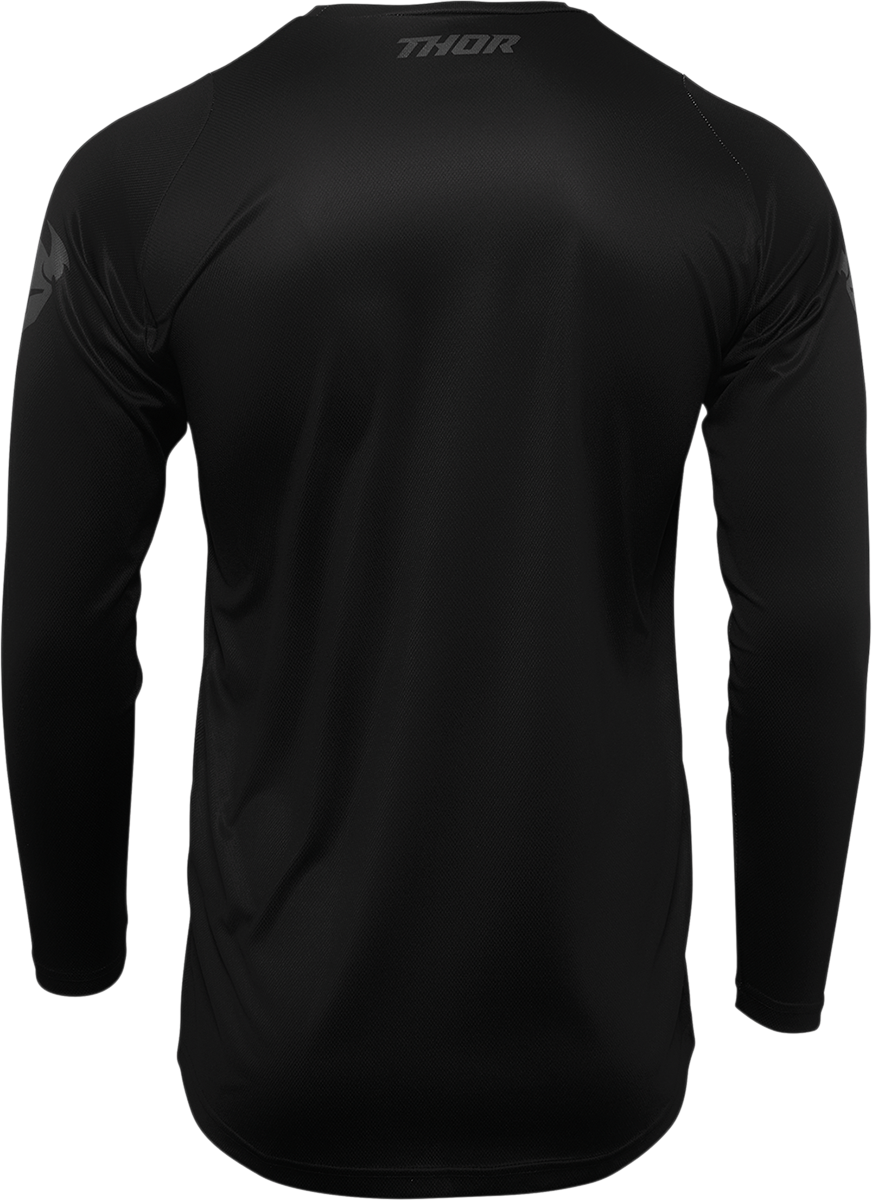 THOR Sector Minimal Jersey - Black - Large 2910-6426