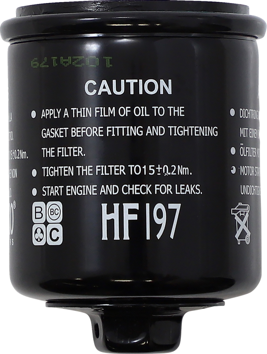 HIFLOFILTRO Oil Filter HF197