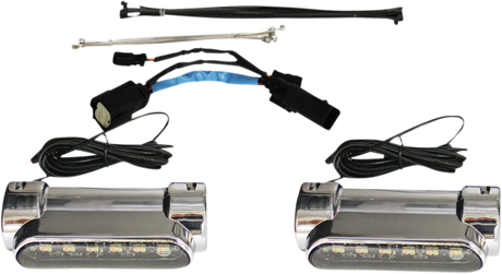 CUSTOM DYNAMICS Engine Guard Light - '09-'13 CVO - Chrome CD-CB-AW-SS8-C