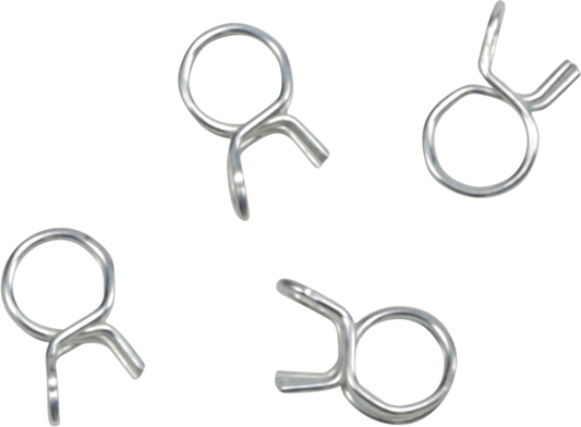 ALL BALLS Refill Kit - Wire Clamp - Silver - 4-Pack FS00065