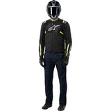 IN STOCK ALPINESTARS T-SPS Air v2 Jacket - Black/Yellow Fluo - Small 3301025-155-S