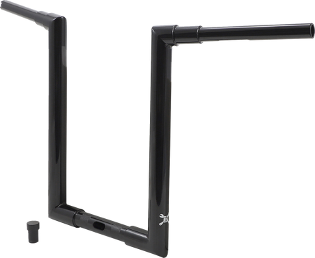 BURLY BRAND Handlebar - Jason - 16" - Black B12-6092B