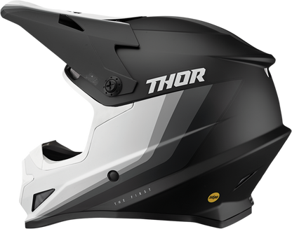 THOR Sector Helmet - Runner - MIPS - Black/White - Medium 0110-7316