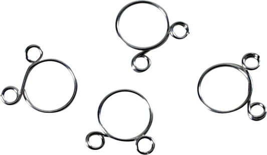 ALL BALLS Refill Kit - Wire Clamp - Silver - 4-Pack FS00050