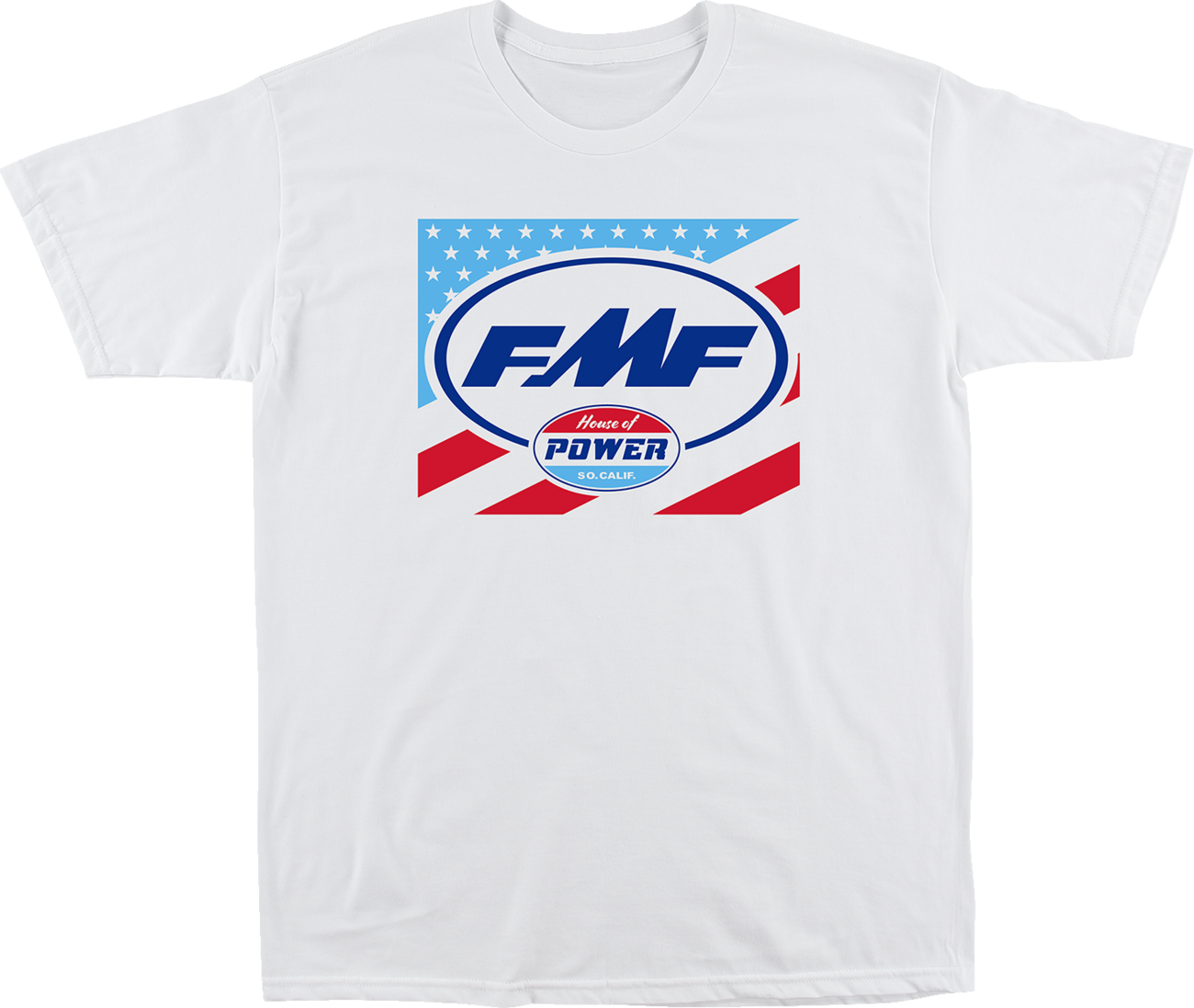 FMF House of Freedom T-Shirt - White - Small SP22118904WHS 3030-21871