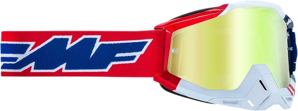 Gafas FMF PowerBomb - EE. UU. de A - Oro F-50037-00006 2601-2982 