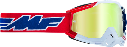 Gafas FMF PowerBomb - EE. UU. de A - Oro F-50037-00006 2601-2982 