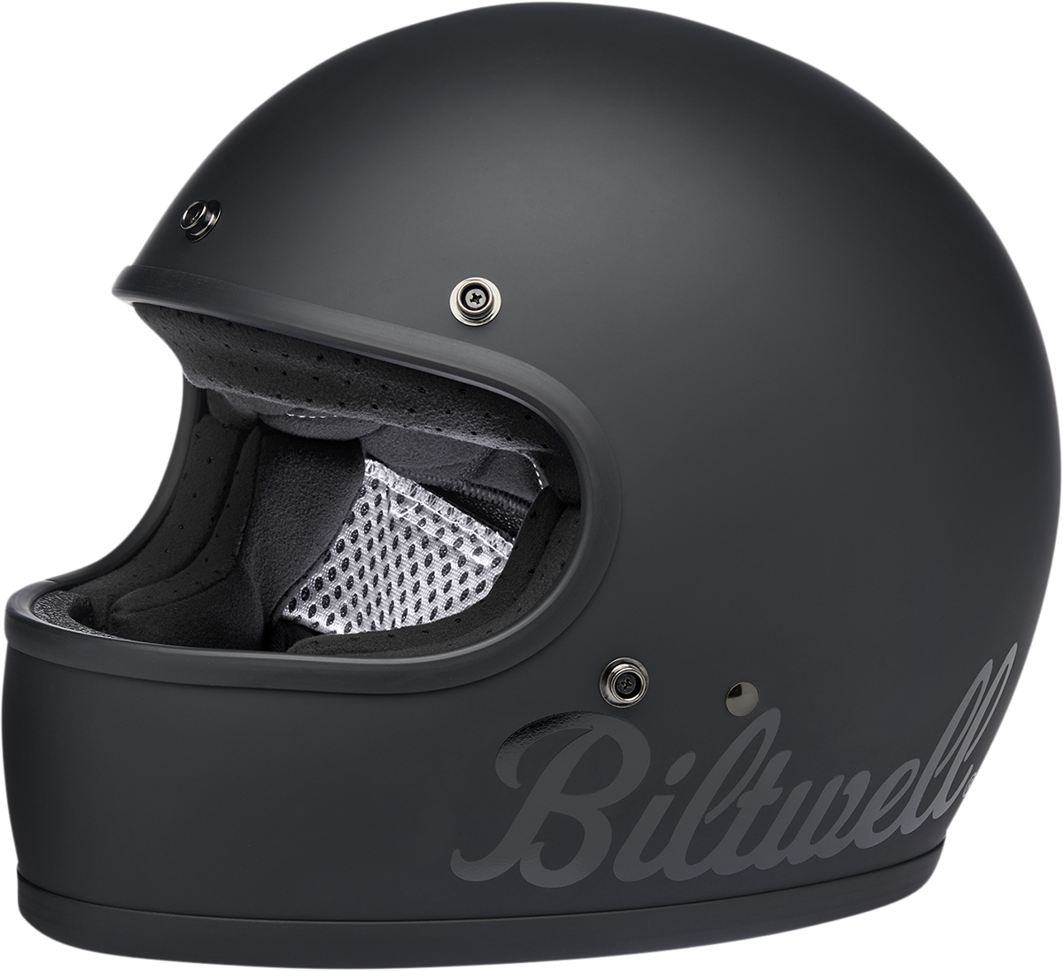 BILTWELL Gringo Helmet - Flat Black Factory - Small 1002-638-102