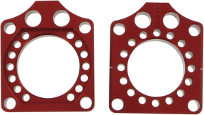 PRO CIRCUIT Axle Blocks - Honda CRF250R/CRF450R - Red HAB09