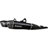 AKRAPOVIC Slip-On Line Mufflers - Titanium Black - Suzuki GSX-1300R Hayabusa S-S13SO4-HRAATBL/1 1811-4838