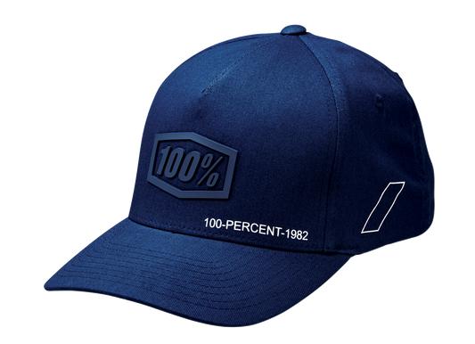 100% Shadow Flexfit® Hat - Navy - Large/XL 20043-00013