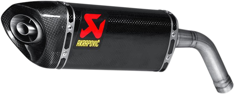 Silenciador de línea deslizante AKRAPOVIC - Fibra de carbono Grom 125 MSX 2013-2015 S-H125SO1-HAPC 1811-2692 