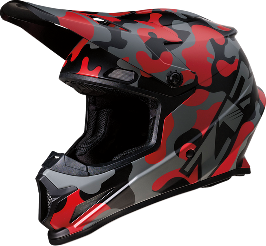 Z1R Rise Helmet - Camo - Red - XS 0110-6079