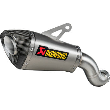 IN STOCK AKRAPOVIC Slip-On Line Muffler - Titanium - Kawasaki Z900 2025 S-K9SO12-ASZT