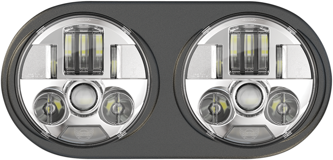 CUSTOM DYNAMICS ProBeam® LED Headlamps - FLTR - Chrome PB-RG13-C