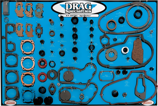 DRAG SPECIALTIES Gasket Display - XL 0934-0314