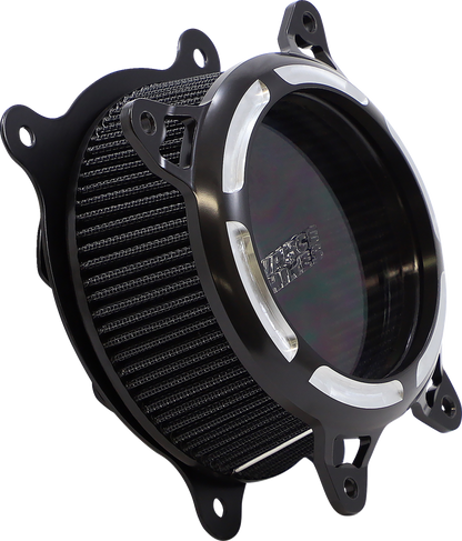 VANCE & HINES VO2 Insight Air Cleaner - M8 - Black Contrast 41097