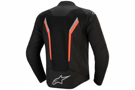 ALPINESTARS AST v3 Air Jacket - Black/Dark Gray/Red Fluo - 4XL 3300426-1051-4XL