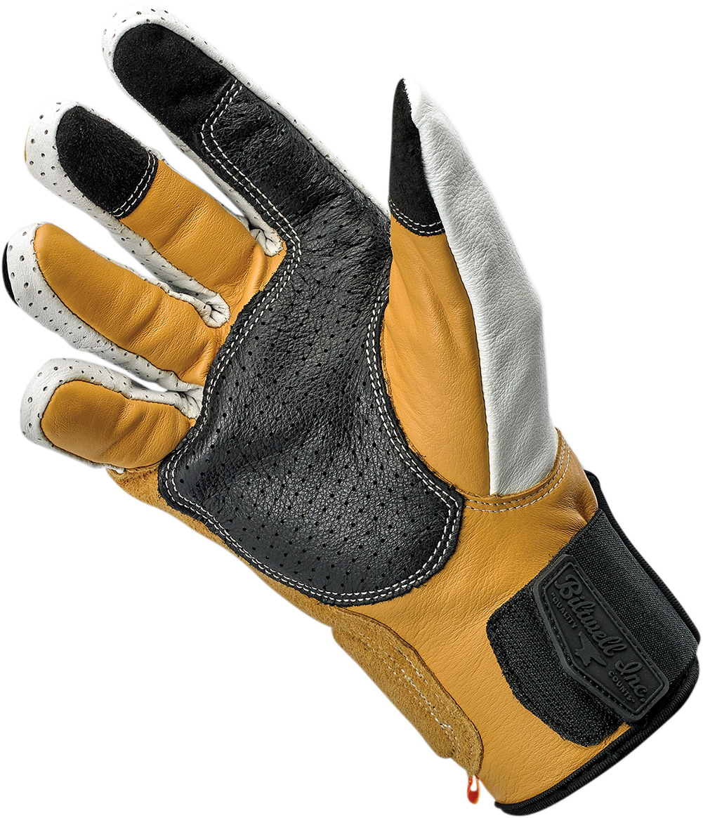 BILTWELL Borrego Gloves - Cement - Medium 1506-0409-303