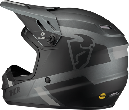 THOR Youth Sector Helmet - Split - MIPS - Charcoal/Black - Large 0111-1471