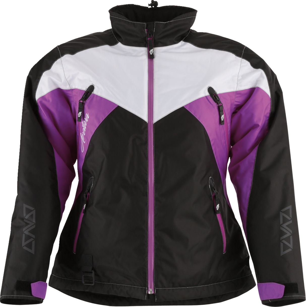 ARCTIVA Women's Pivot 6 Jacket - Black/Purple/White - Large 3121-0817