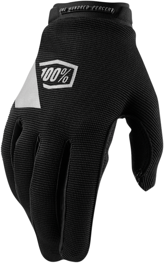 100% Women's Ridecamp Gloves - Black/Charcoal - XL 10013-00004