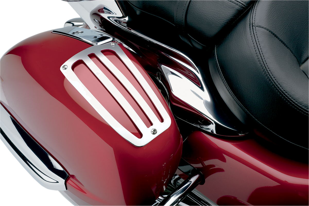 COBRA Saddlebag Lid Guards - Chrome 02-6943