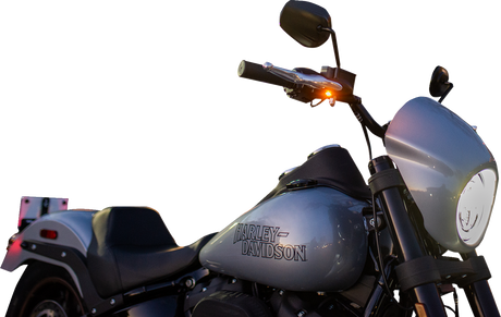KODLIN MOTORCYCLE LED 2-1 Front Turn Signal w/ Running Light - Black K68500