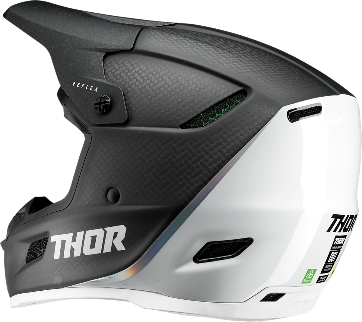 THOR Reflex Helmet - Polar - Carbon/White - MIPS - XS 0110-7813