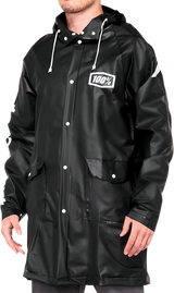 100% Torrent Raincoat - Black - Large 20040-00002