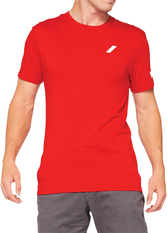 100% Tiller T-Shirt - Red - XL 32133-003-13