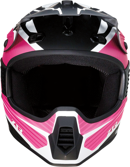 Z1R Child Rise Helmet - Flame - Pink - L/XL 0111-1438