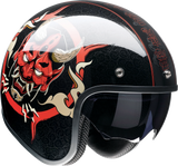 Z1R Saturn Helmet - Devilish - Gloss Black/Red - Small 0104-2877