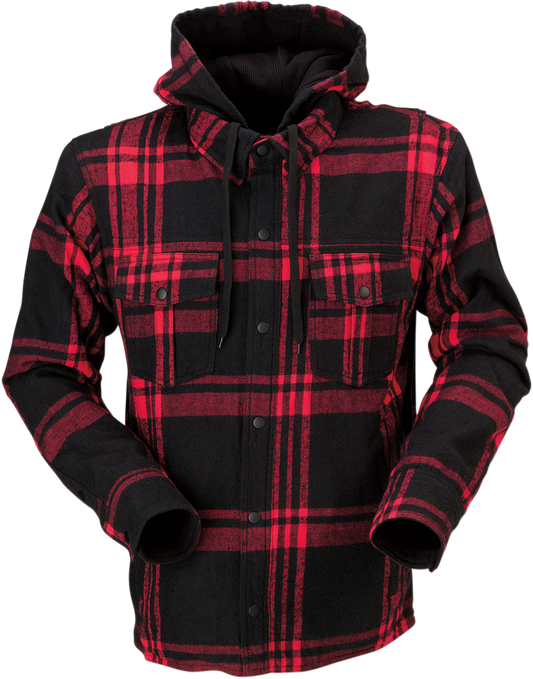 Z1R Timber Flannel Shirt - Red/Black - Medium 2820-5334