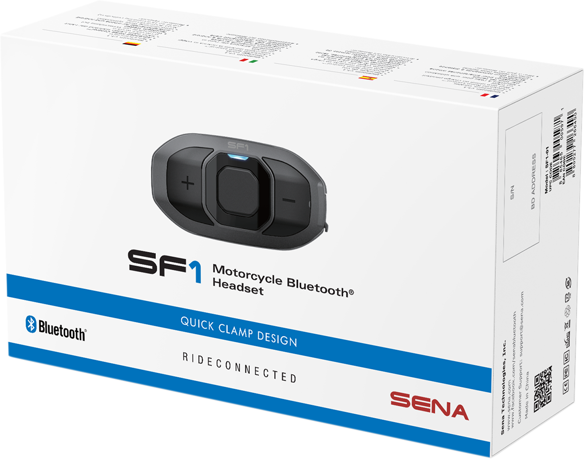 SENA SF1 Bluetooth Headset - Rider to Passenger SF1-01