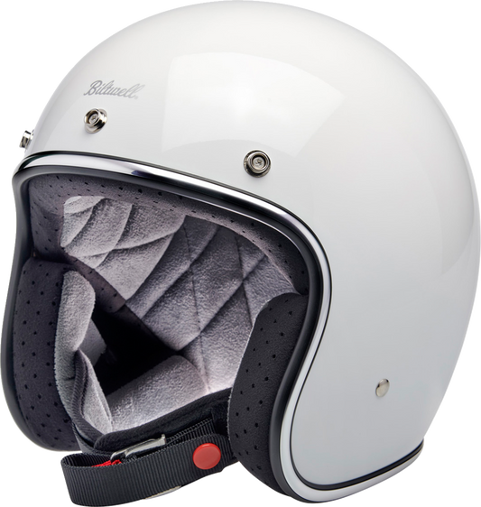 BILTWELL Bonanza Helmet - Gloss White - XS 1001-164-201