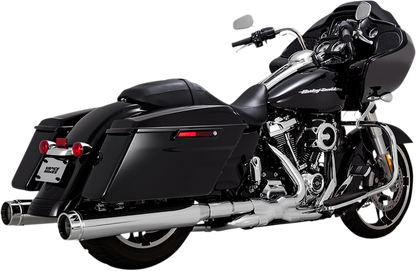 VANCE & HINES 4.5" Torquer Mufflers for FL - Chrome 16674