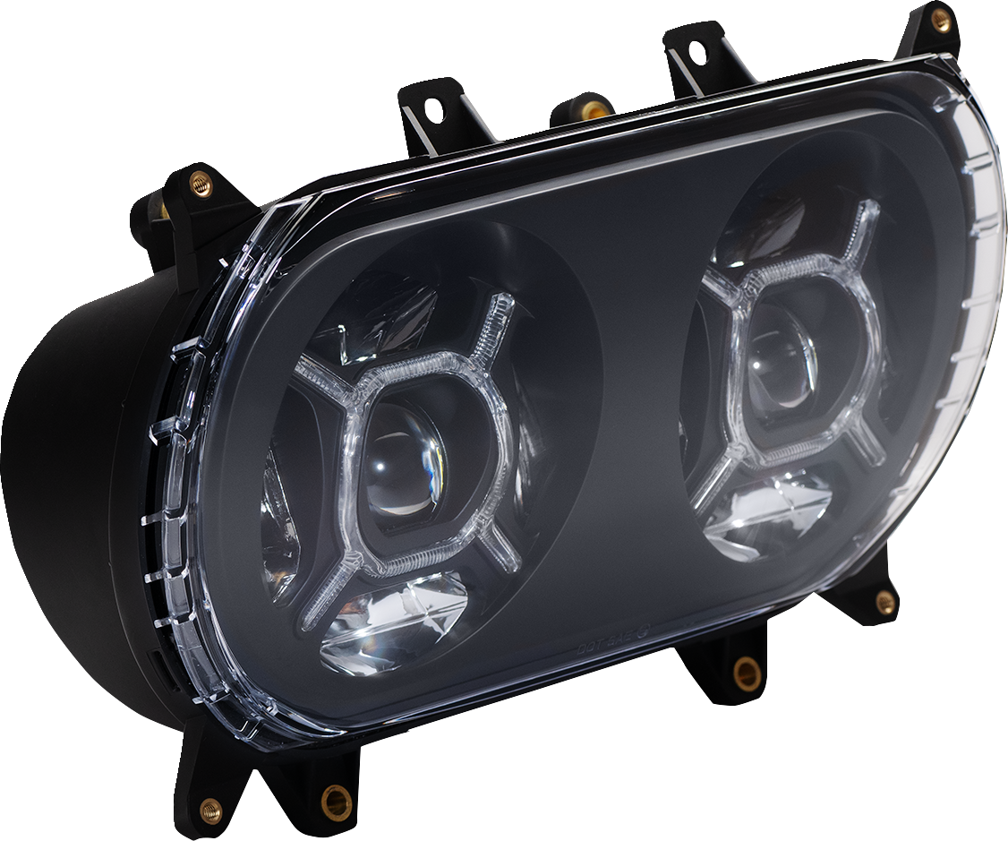 CUSTOM DYNAMICS ProGLOW™ Headlight - Black - Road Glide PG-RG-B